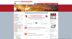Desktop Screenshot of feuerwehr-wilhelmsburg.at